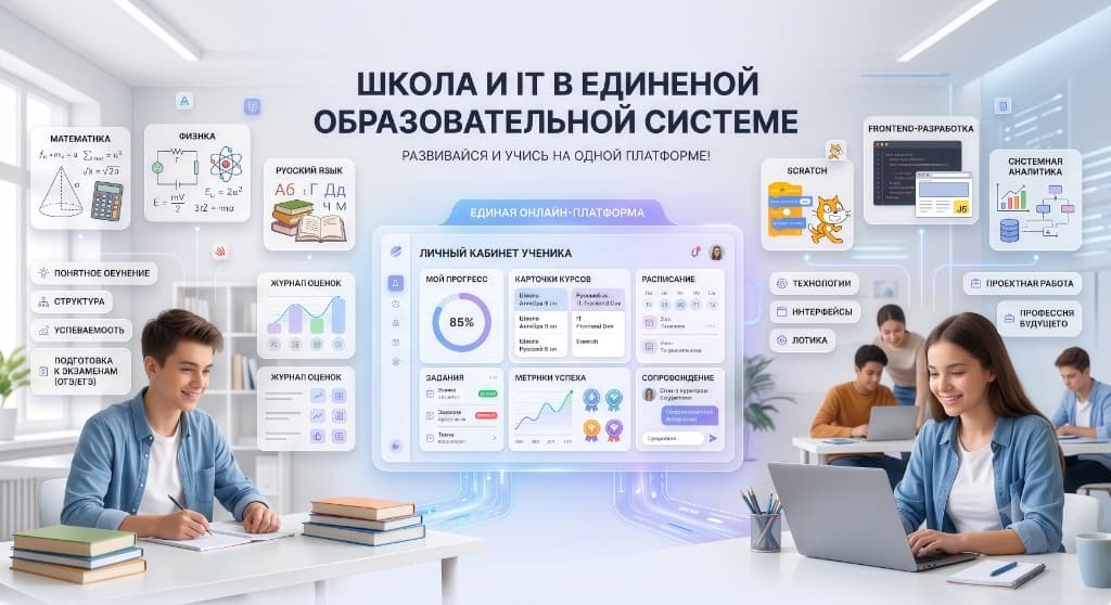 Школа и IT на одной платформе Люмика